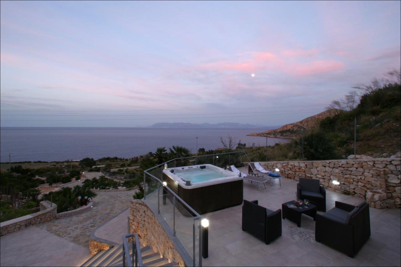 Villa Antonia - Vasca Idromassaggio Terrazza Vista Mare San Vito Lo Capo Extérieur photo
