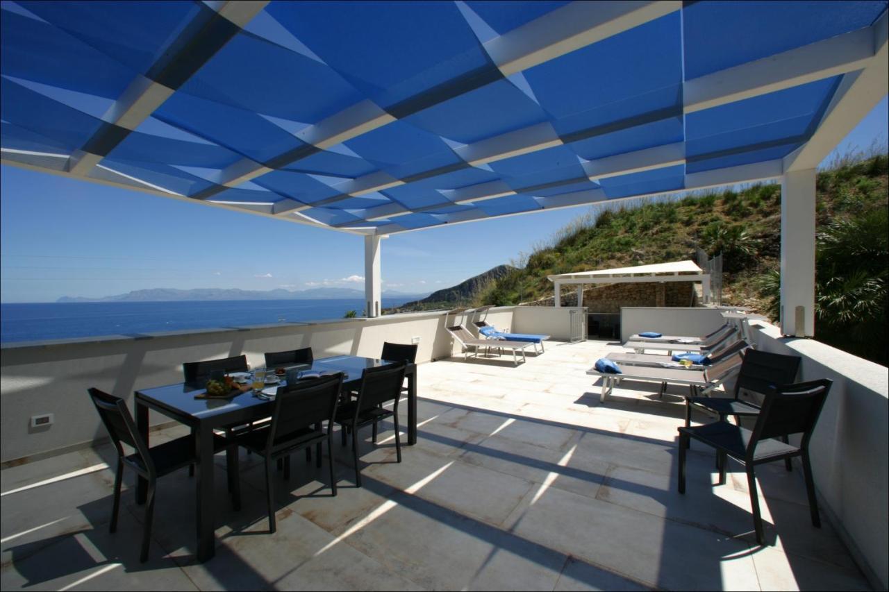 Villa Antonia - Vasca Idromassaggio Terrazza Vista Mare San Vito Lo Capo Extérieur photo