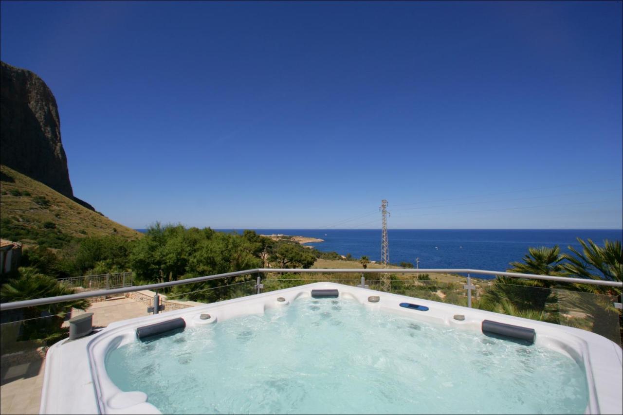 Villa Antonia - Vasca Idromassaggio Terrazza Vista Mare San Vito Lo Capo Extérieur photo